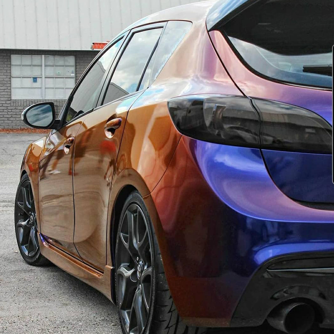 Gloss Blue Shift Purple Vinyl Wrap