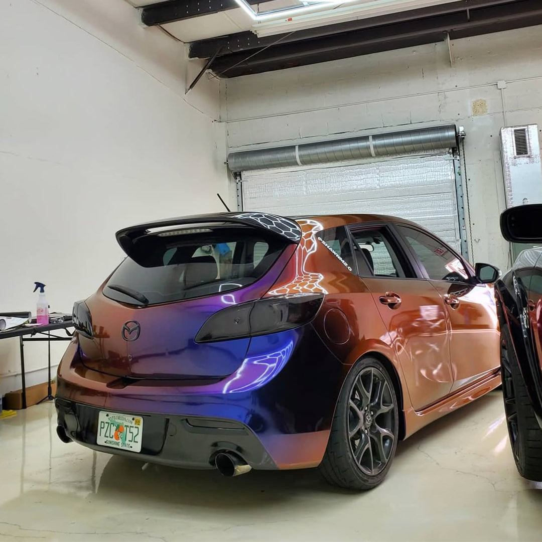 Gloss Blue Shift Purple Vinyl Wrap