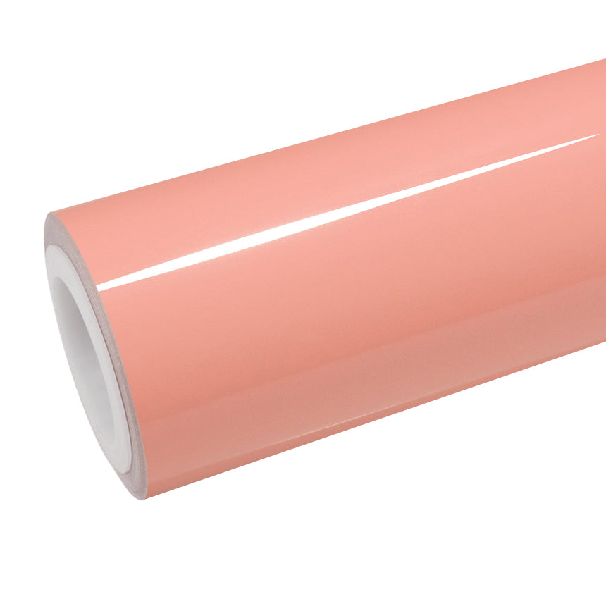 Gloss Bubblegum Pink Vinyl Wrap automotive car wrap film