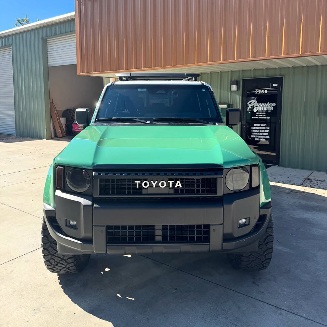Gloss Caribbean Green Vinyl Wrap