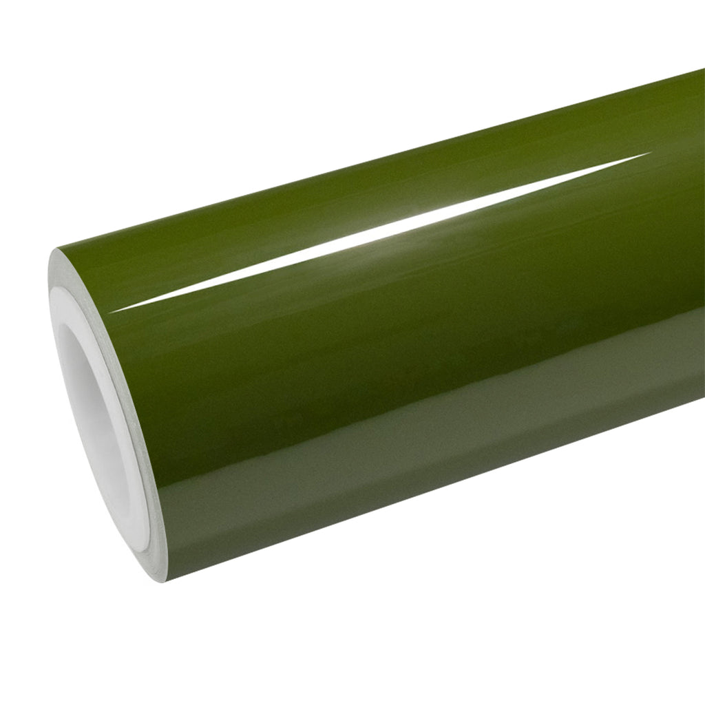 Gloss Combat Green Vinyl Wrap - product view 1