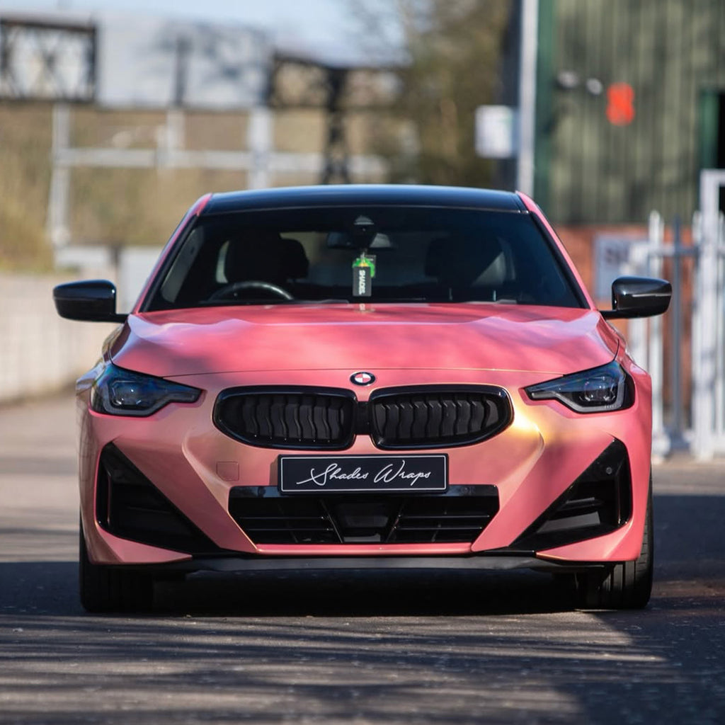 Gloss Coral Orange Vinyl Wrap