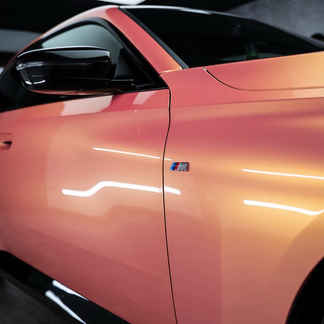 Gloss Coral Orange Vinyl Wrap