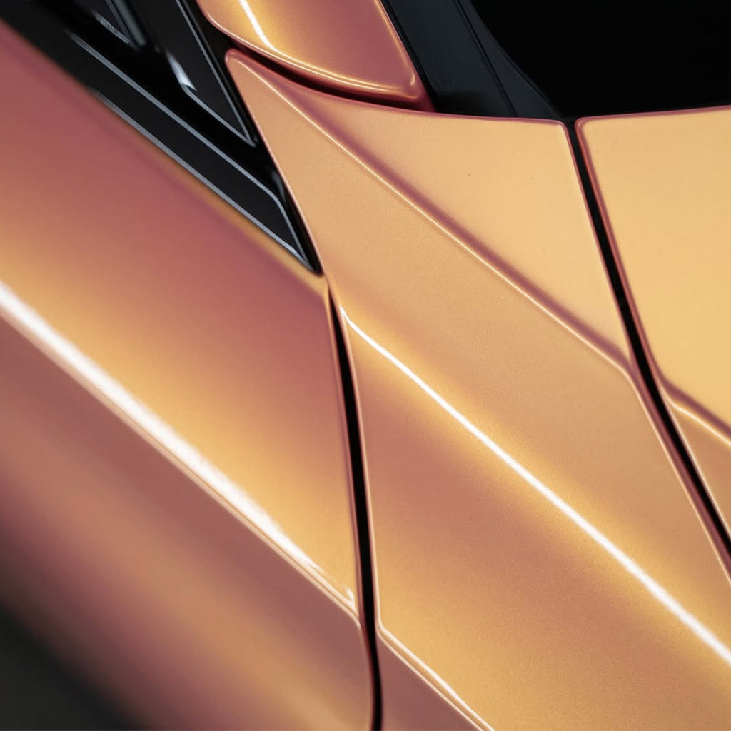 Gloss Coral Orange Vinyl Wrap