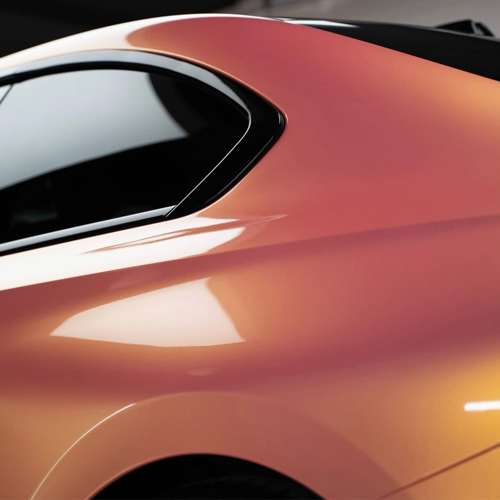 Gloss Coral Orange Vinyl Wrap
