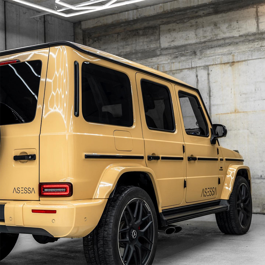 Gloss Cyber Yellow Vinyl Wrap