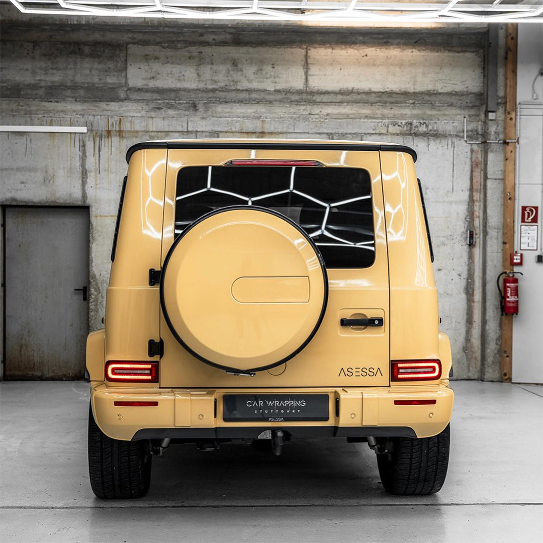 Gloss Cyber Yellow Vinyl Wrap