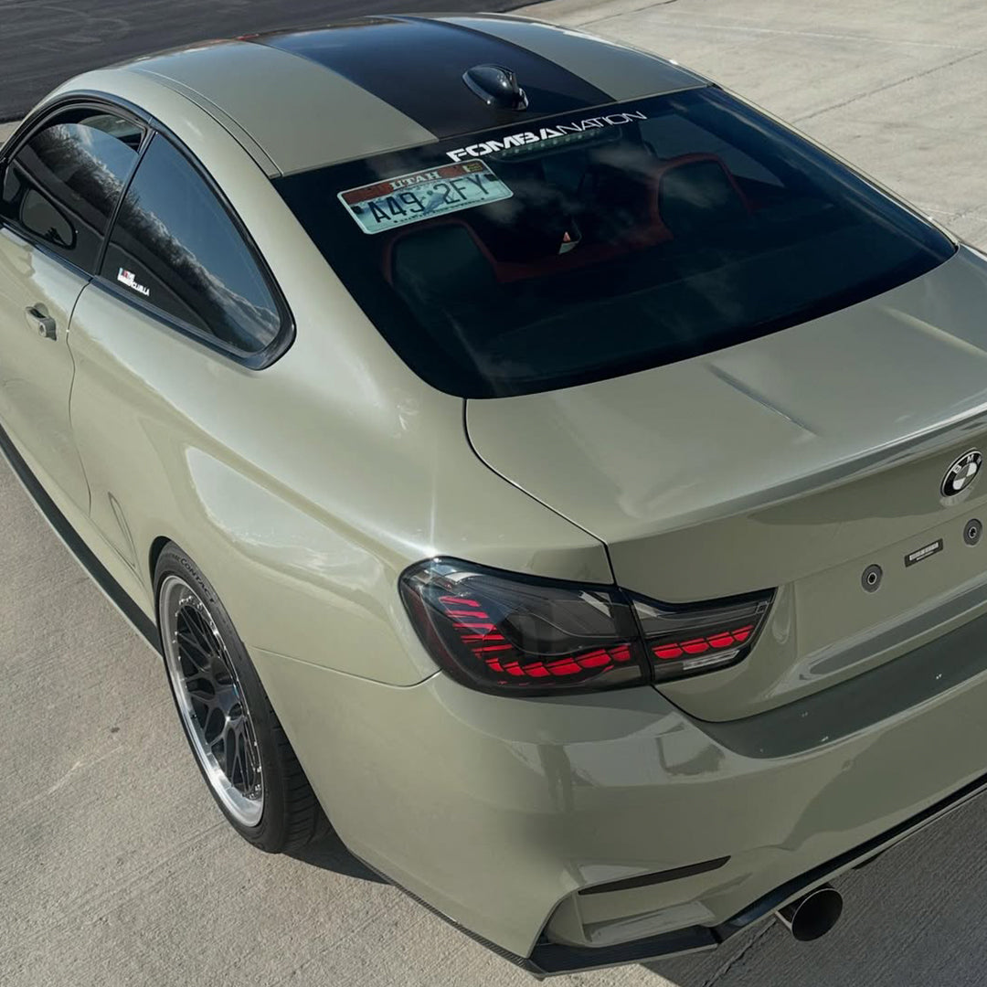 Gloss Dark Khaki Green Vinyl Wrap