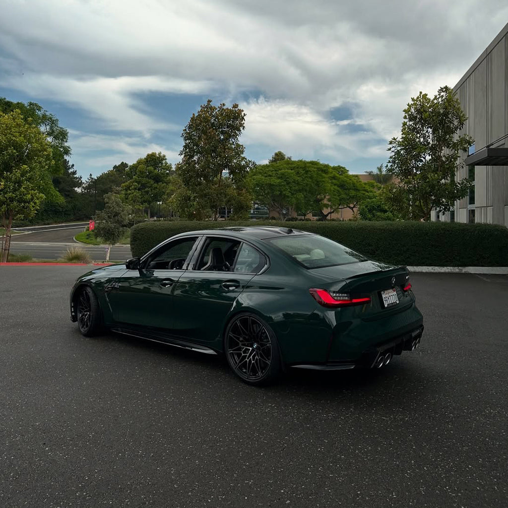 Gloss Dark Moss Green Vinyl Wrap