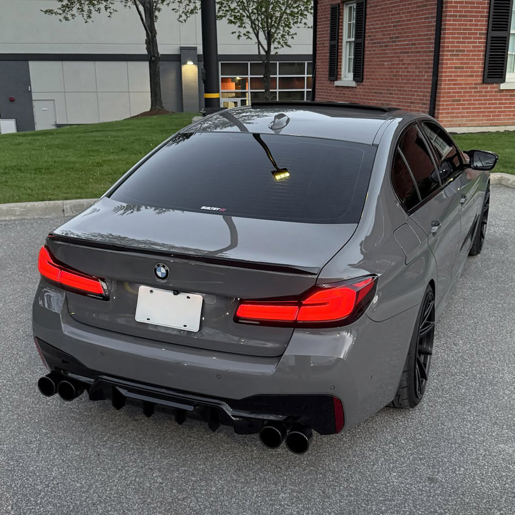 Gloss Dark Nardo Gray Vinyl Wrap