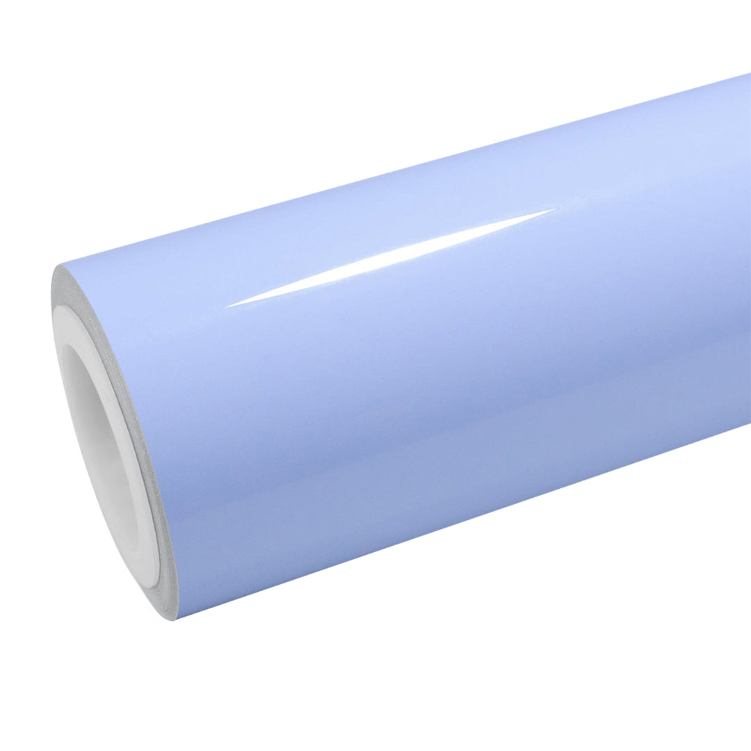 Gloss Frosted Blue Vinyl Wrap