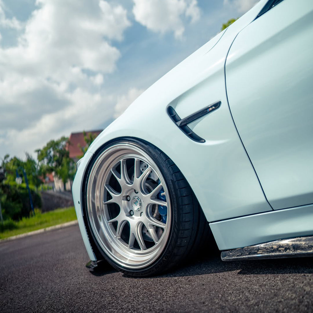 Gloss Frozzen Blue Vinyl Wrap