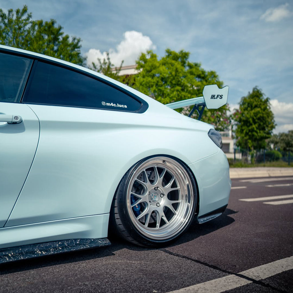 Gloss Frozzen Blue Vinyl Wrap