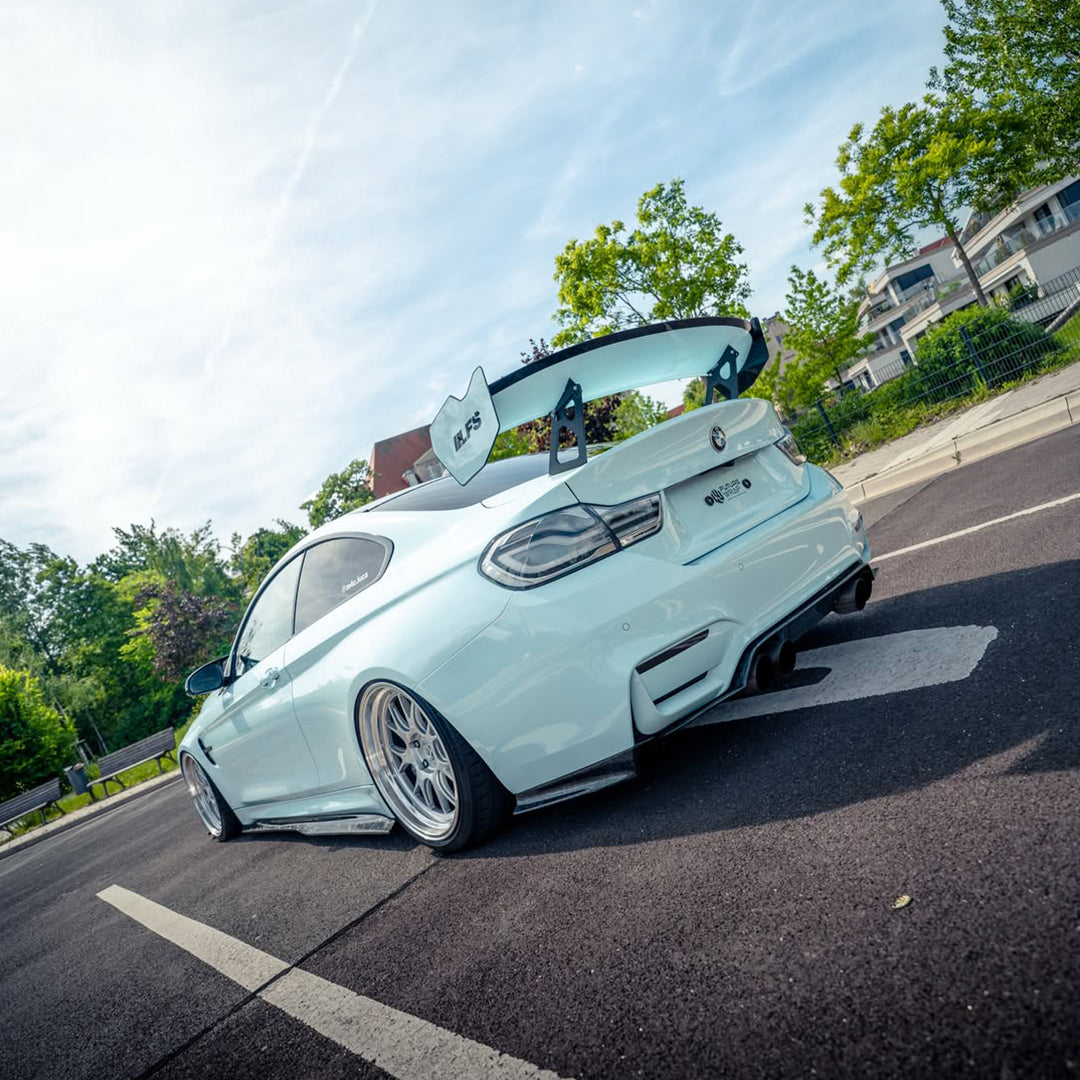 Gloss Frozzen Blue Vinyl Wrap