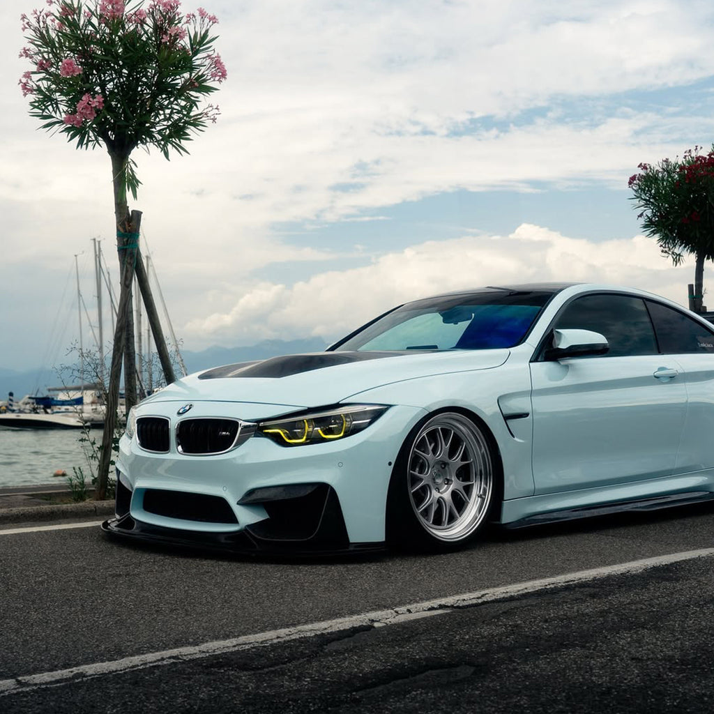 Gloss Frozzen Blue Vinyl Wrap