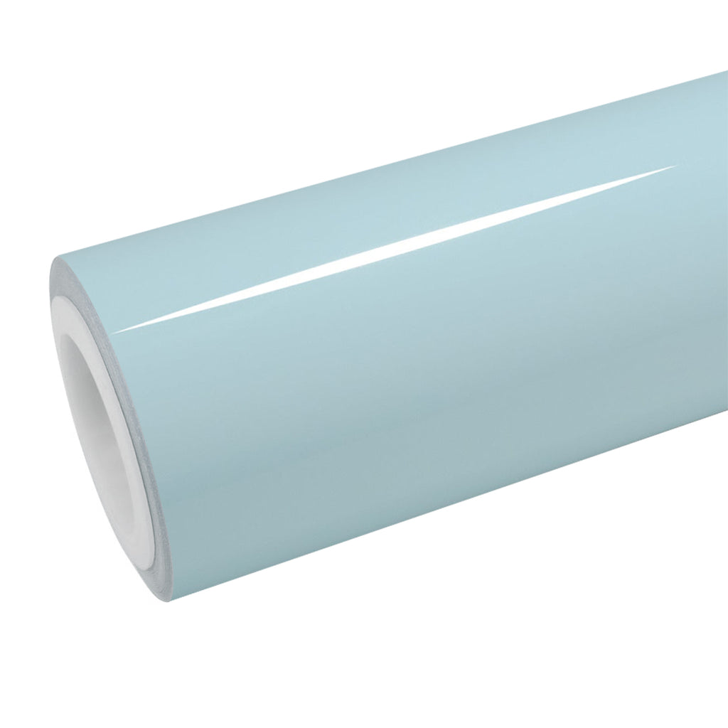Gloss Frozzen Blue Vinyl Wrap - product view 1