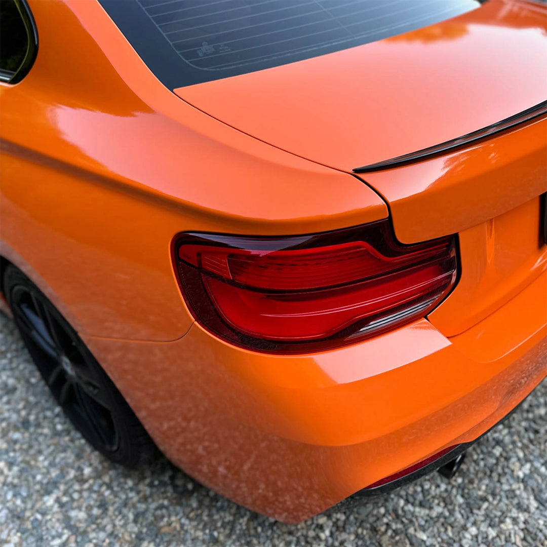 Gloss Lava Orange Vinyl Wrap