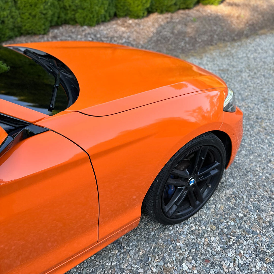 Gloss Lava Orange Vinyl Wrap