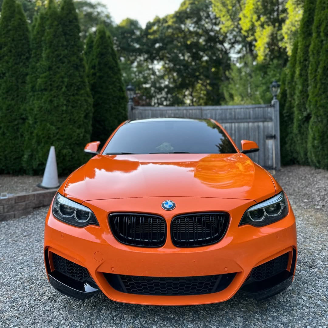 Gloss Lava Orange Vinyl Wrap