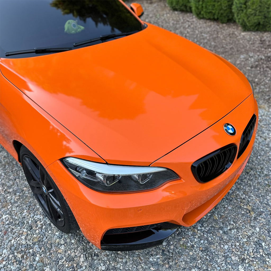 Gloss Lava Orange Vinyl Wrap