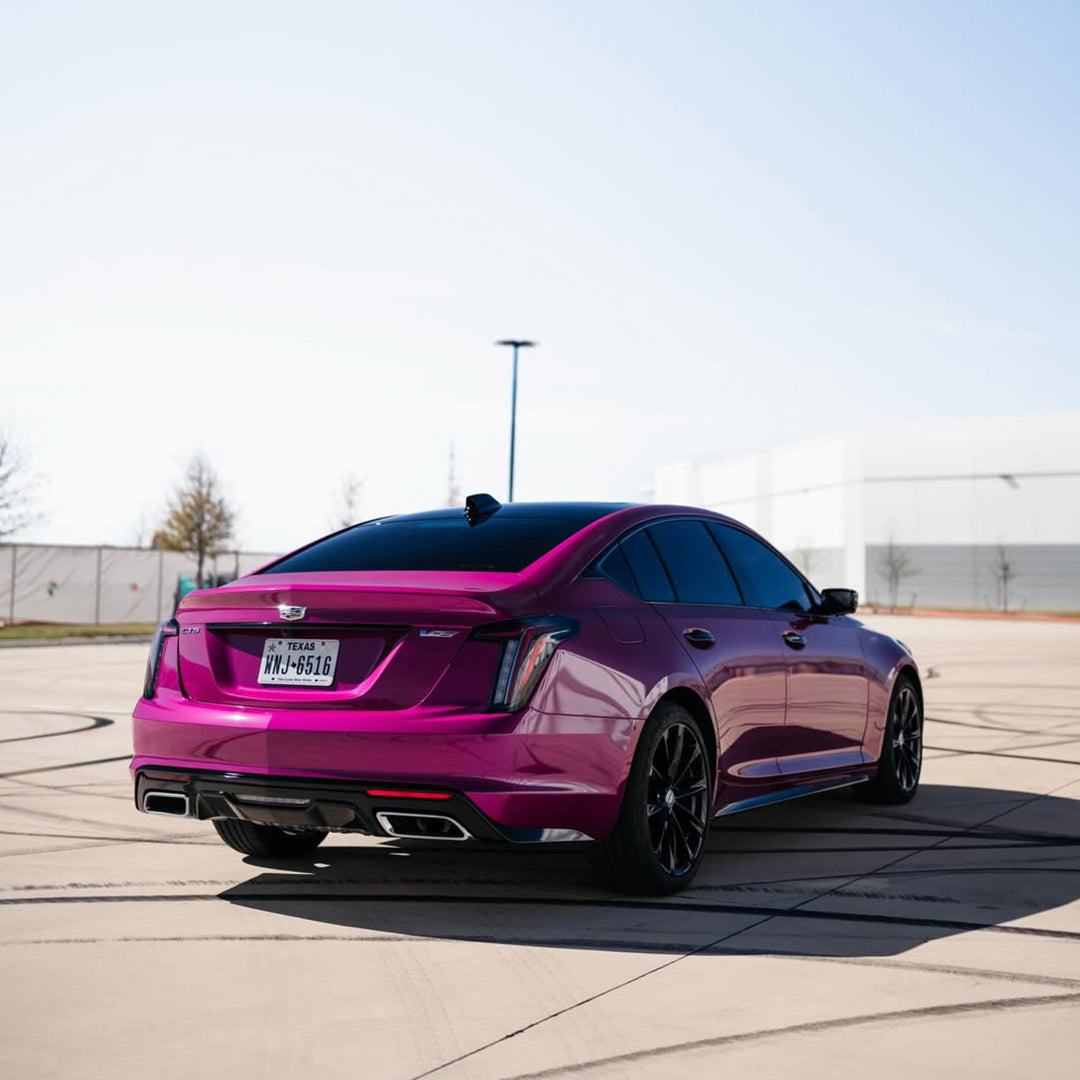 Gloss Magenta Red Vinyl Wrap