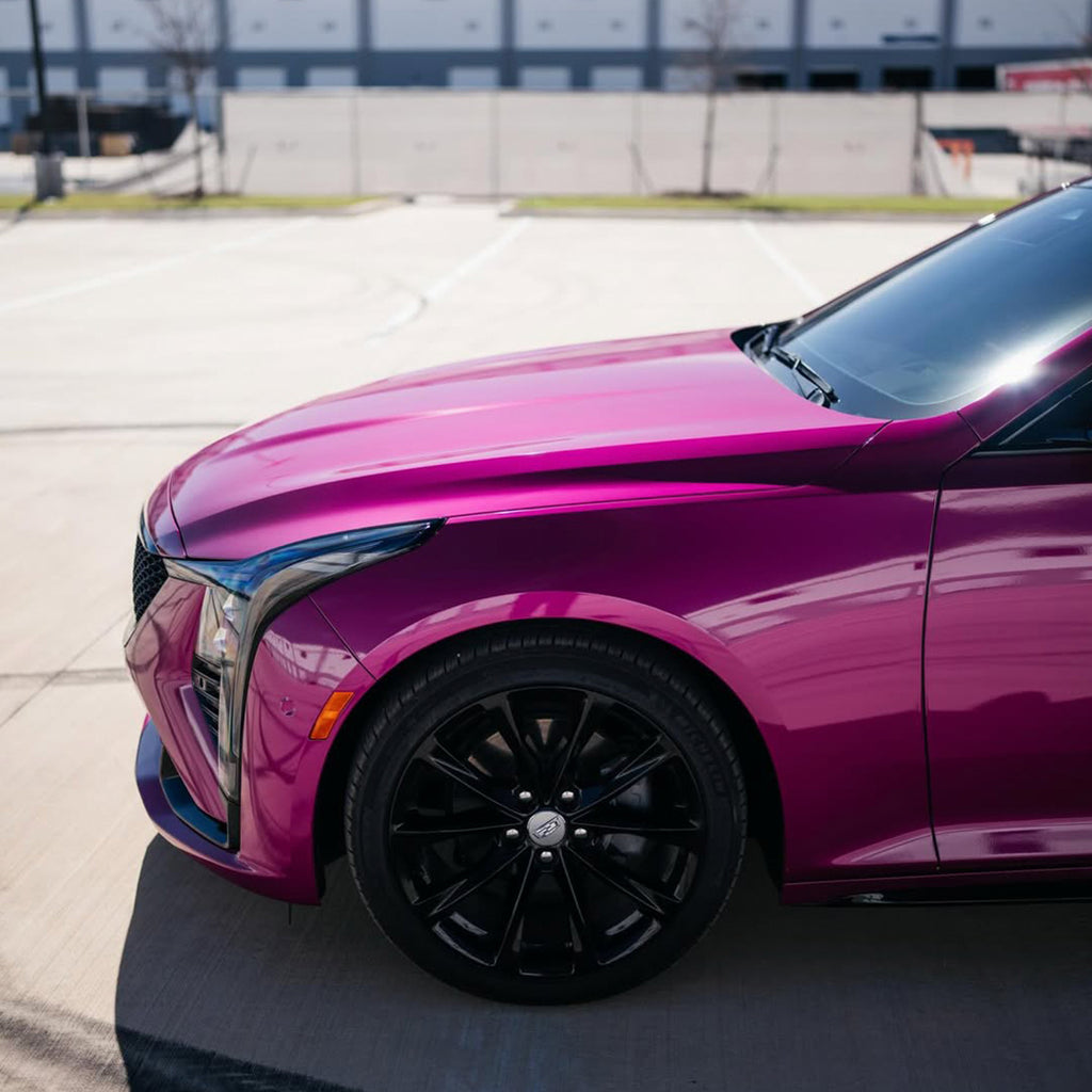 Gloss Magenta Red Vinyl Wrap