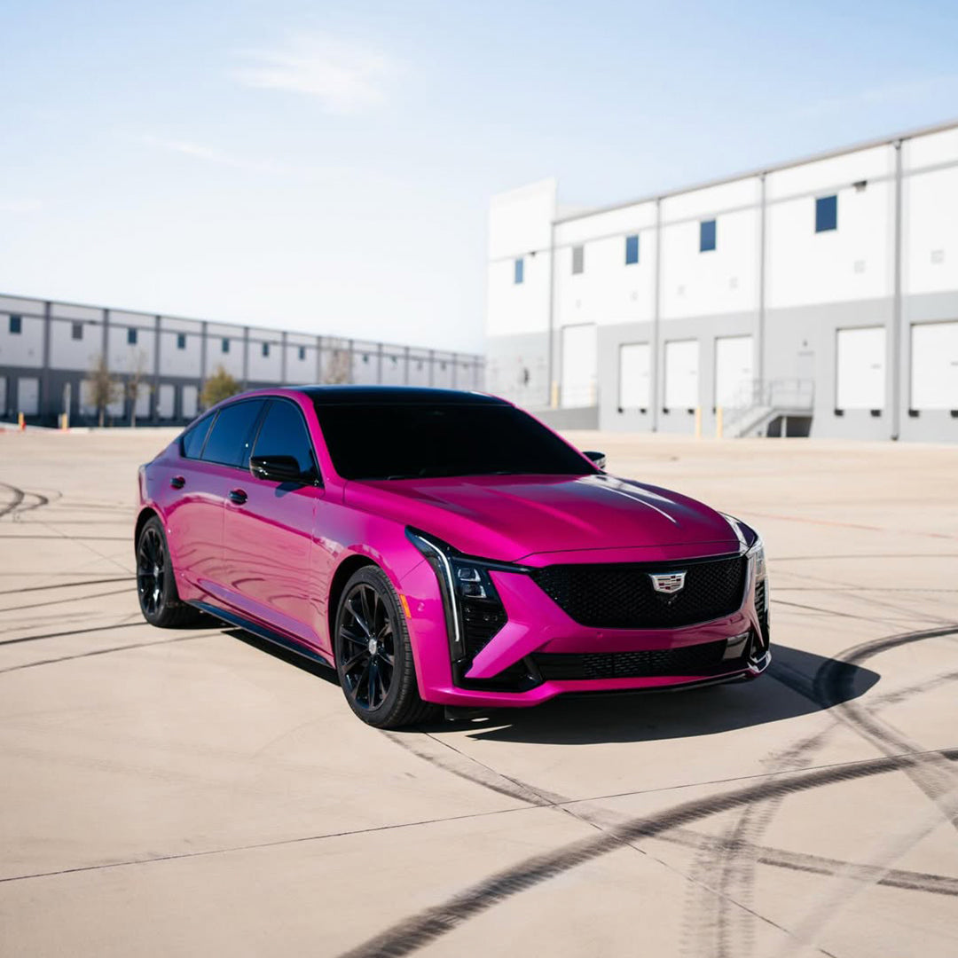 Gloss Magenta Red Vinyl Wrap