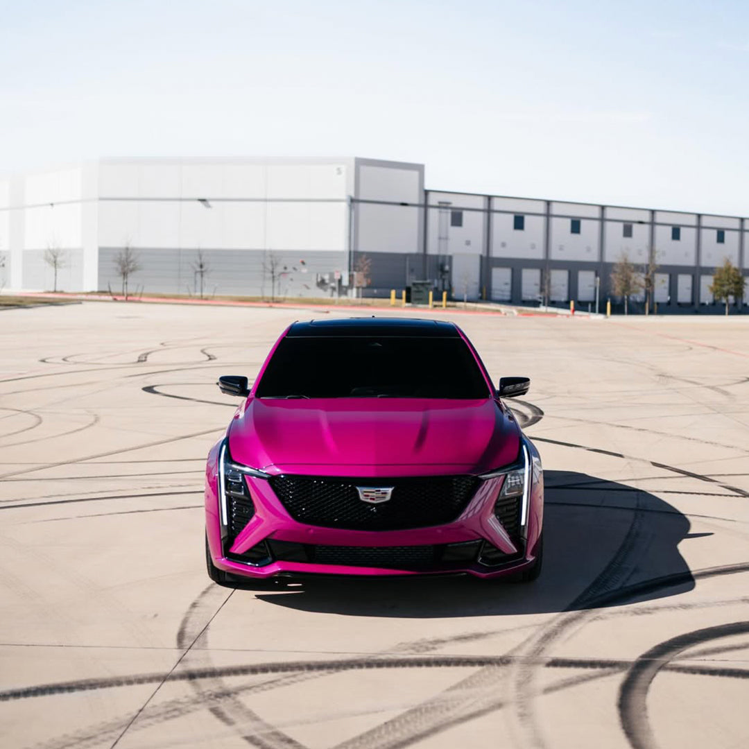 Gloss Magenta Red Vinyl Wrap