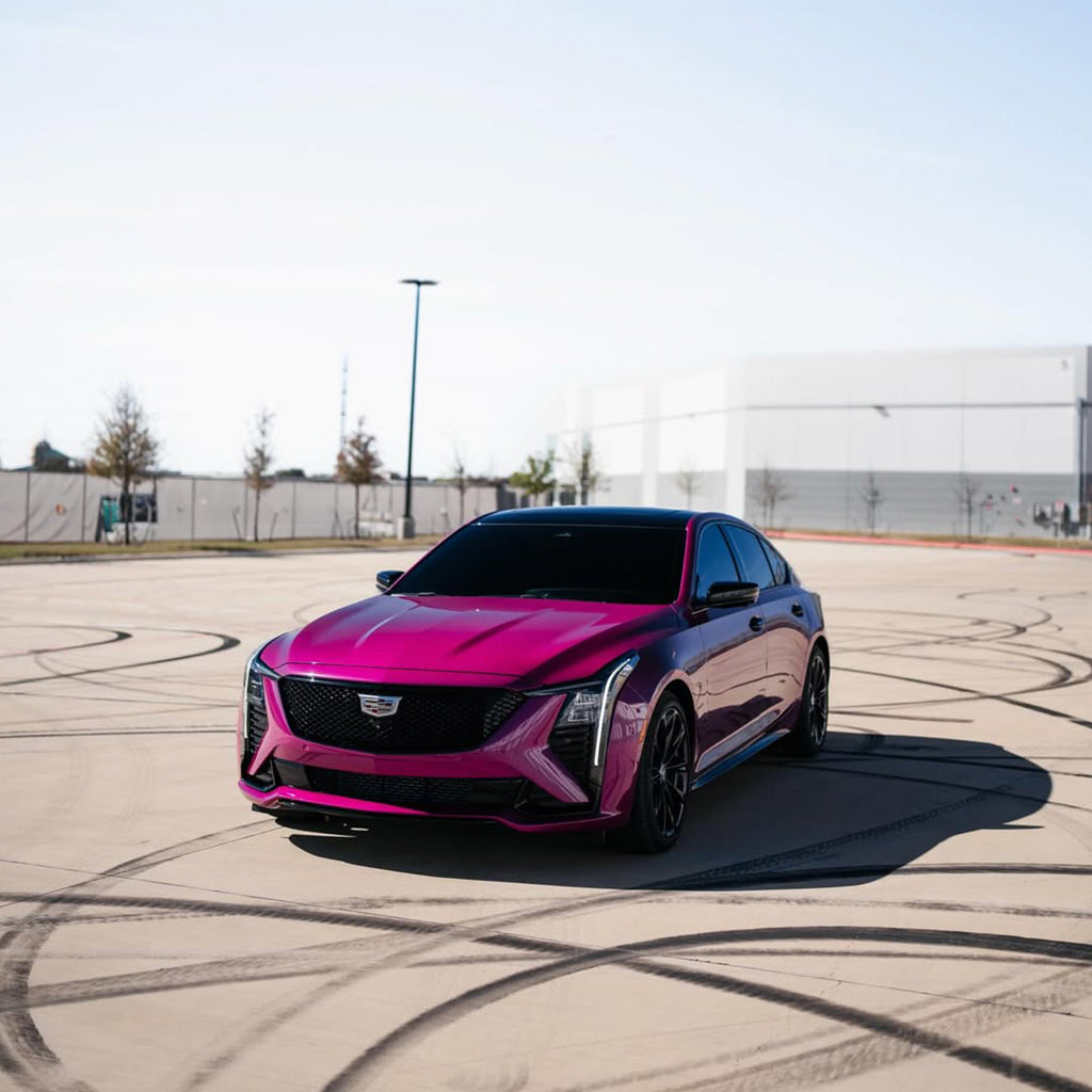 Gloss Magenta Red Vinyl Wrap