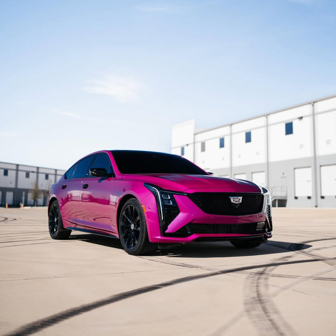 Gloss Magenta Red Vinyl Wrap