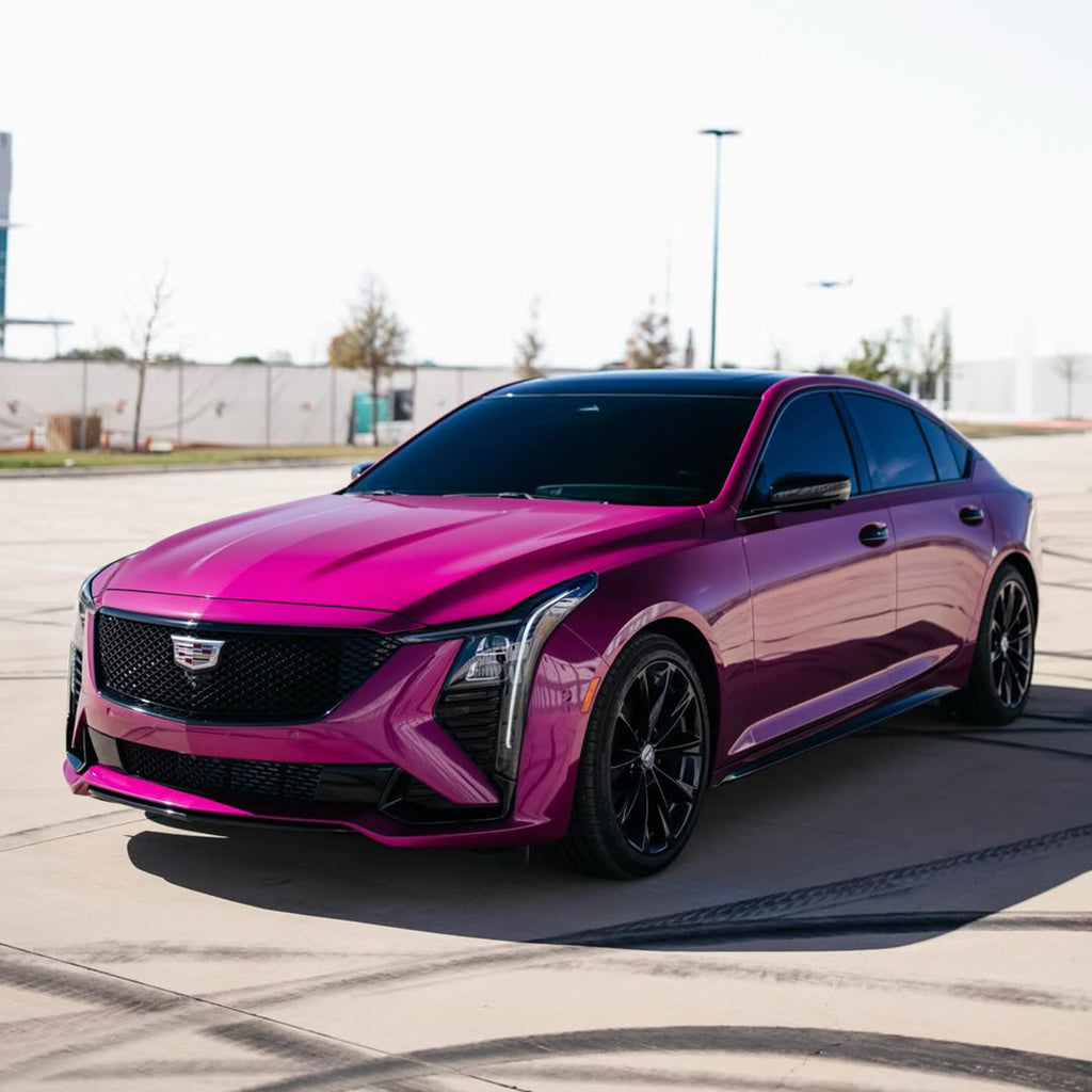 Gloss Magenta Red Vinyl Wrap