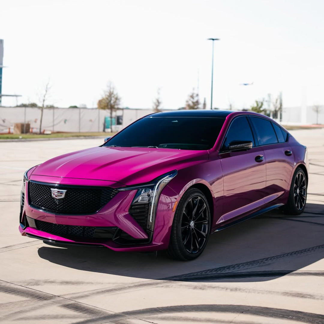 Gloss Magenta Red Vinyl Wrap