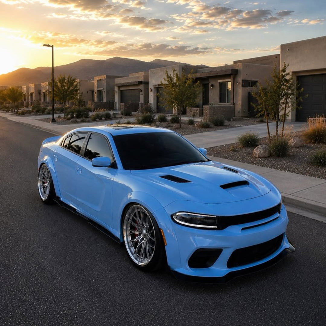 Gloss Marina Blue Vinyl Wrap
