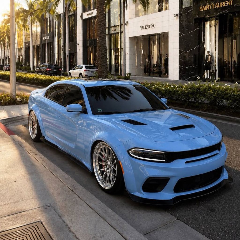 Gloss Marina Blue Vinyl Wrap