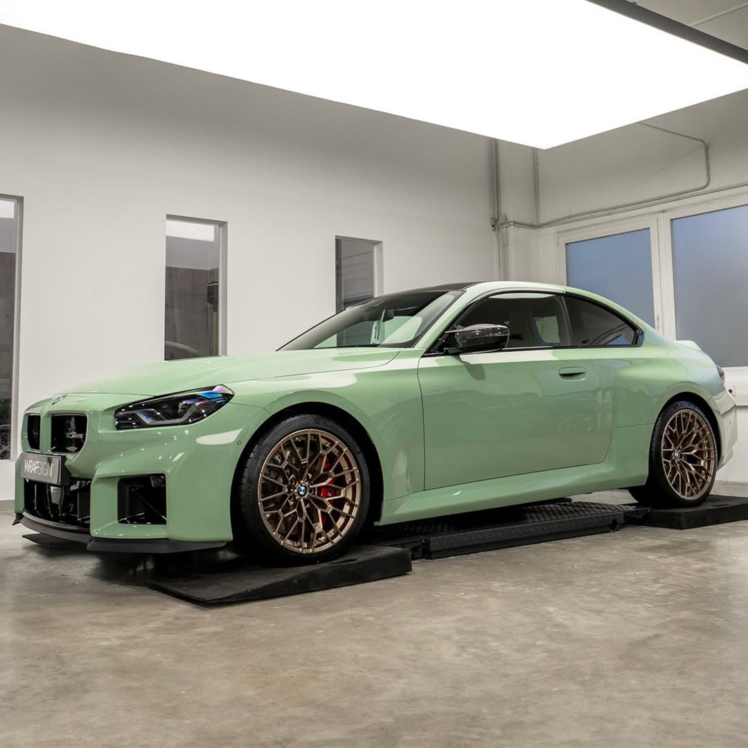 Gloss Matcha Green Vinyl Wrap