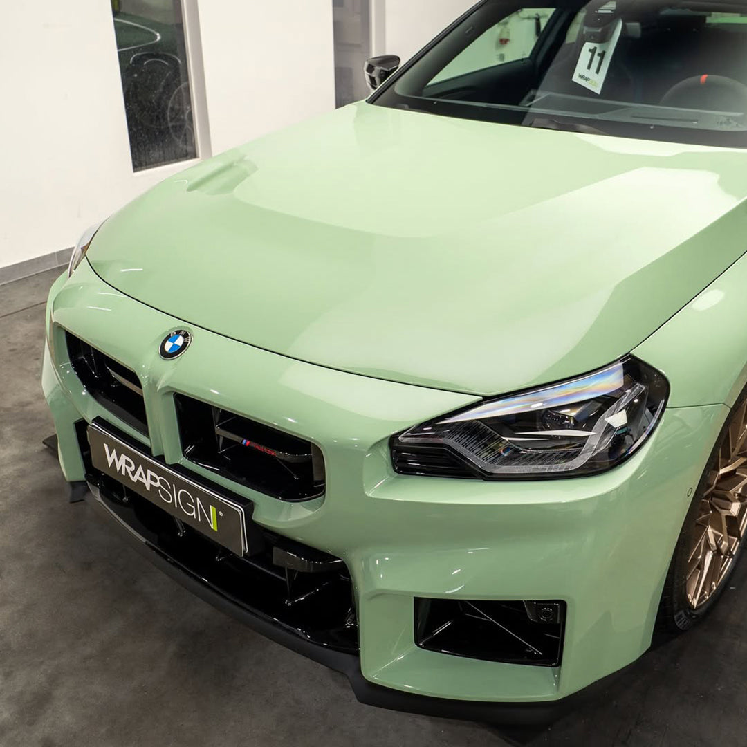 Gloss Matcha Green Vinyl Wrap