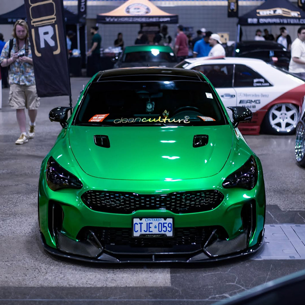 Gloss Metallic Agate Green Vinyl Wrap