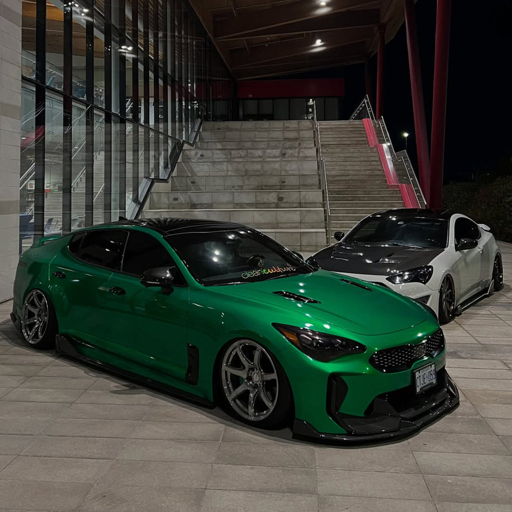 Gloss Metallic Agate Green Vinyl Wrap