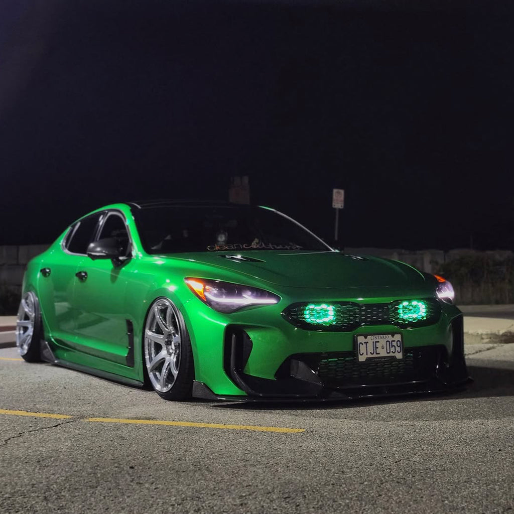 Gloss Metallic Agate Green Vinyl Wrap