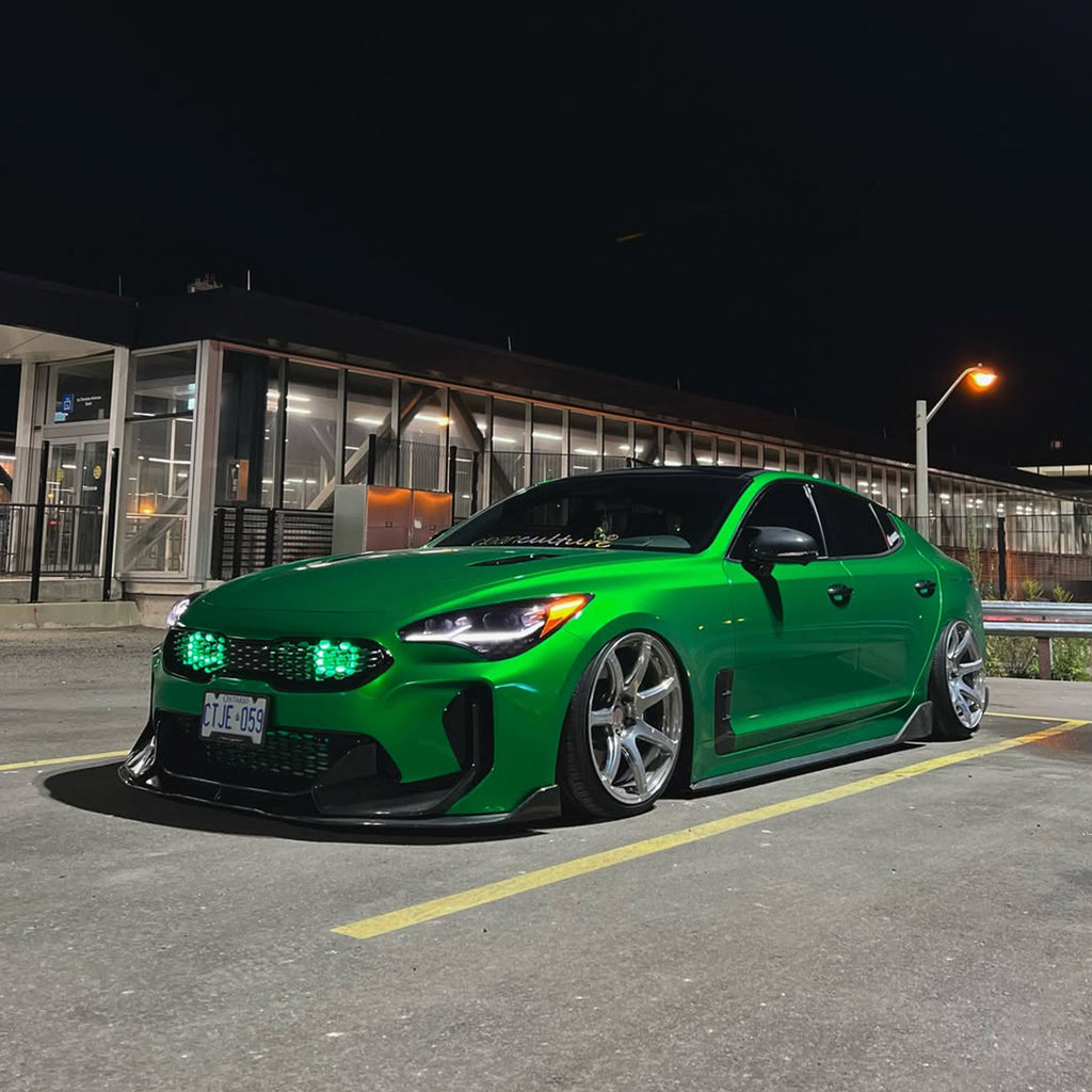 Gloss Metallic Agate Green Vinyl Wrap