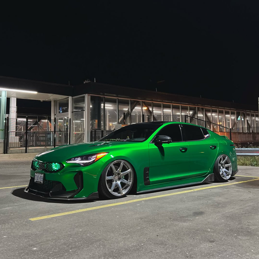 Gloss Metallic Agate Green Vinyl Wrap