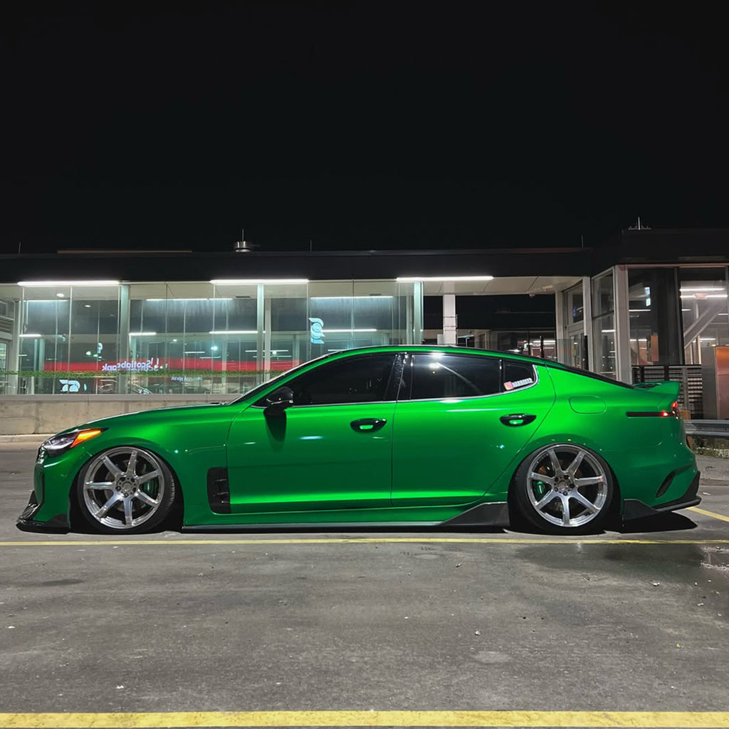 Gloss Metallic Agate Green Vinyl Wrap