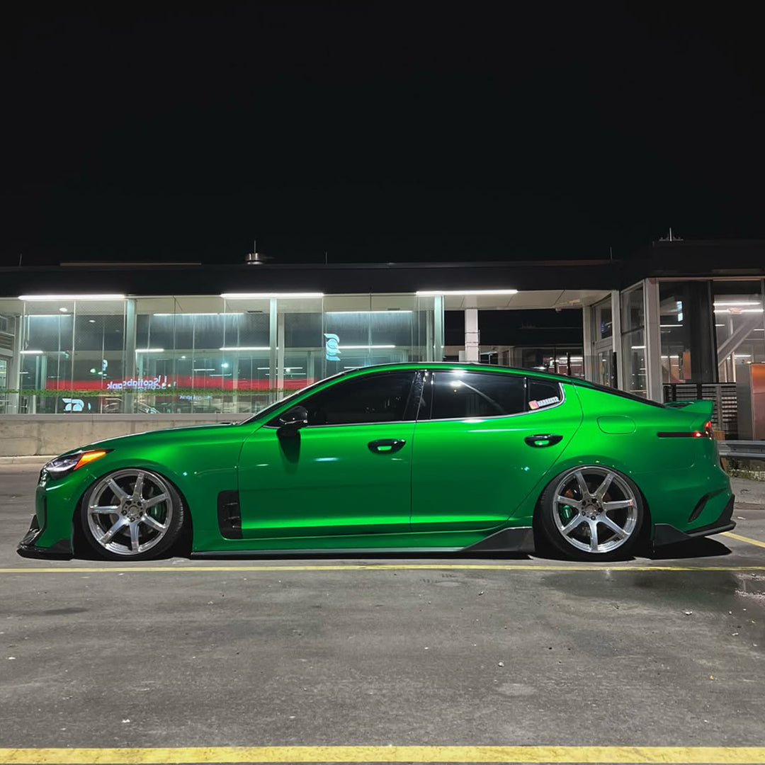 Gloss Metallic Agate Green Vinyl Wrap