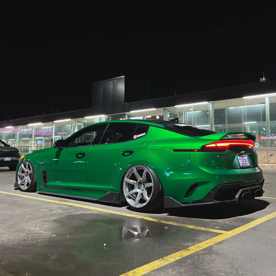 Gloss Metallic Agate Green Vinyl Wrap