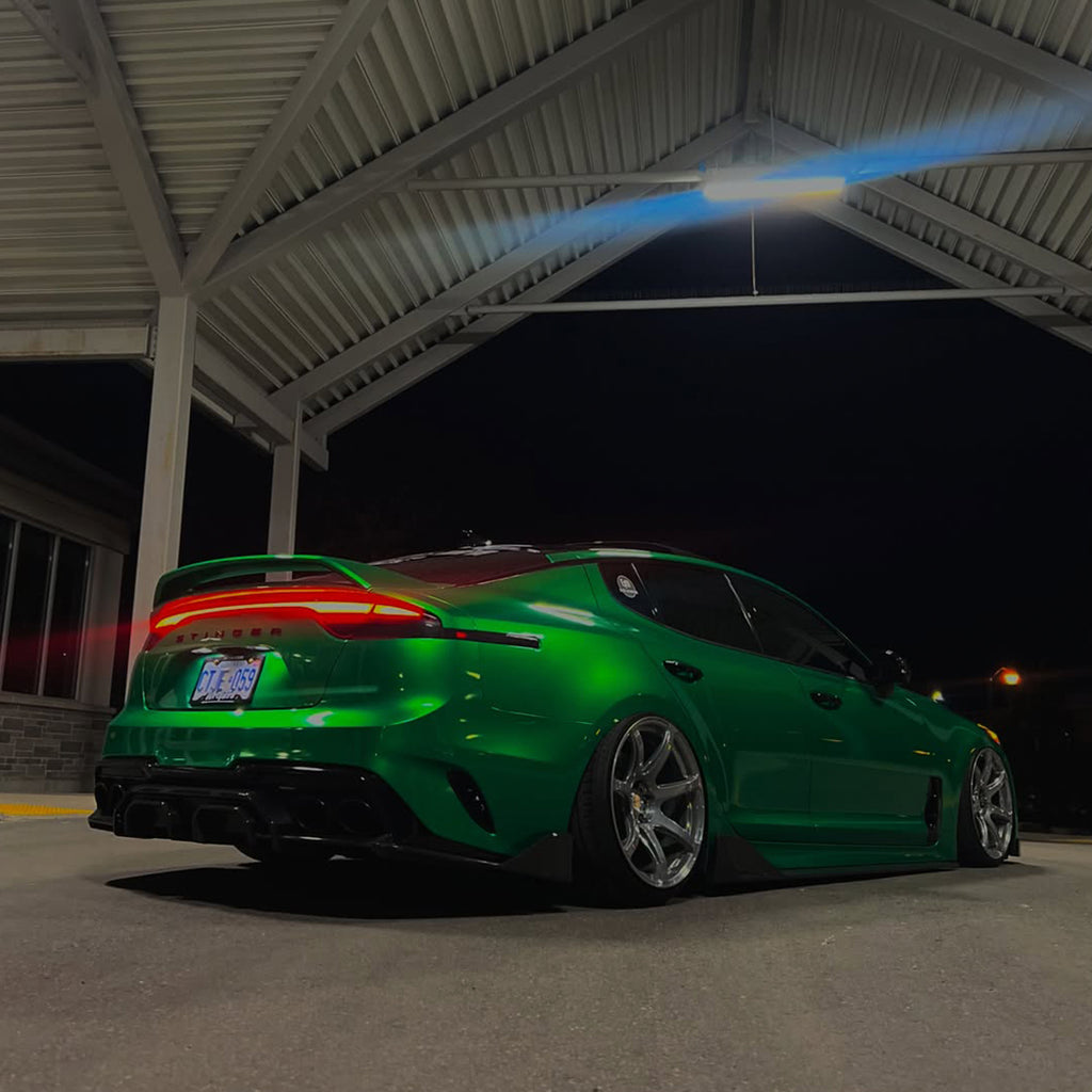 Gloss Metallic Agate Green Vinyl Wrap