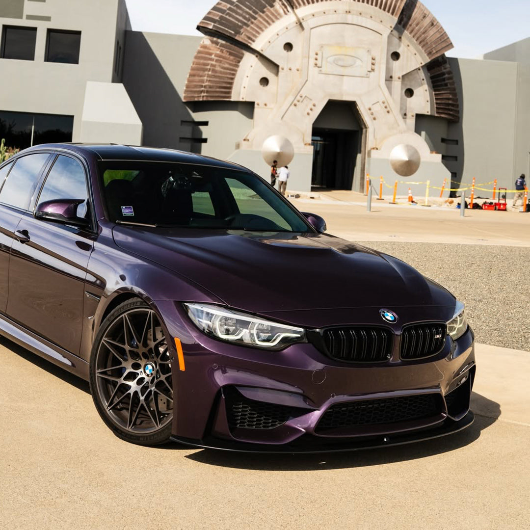 Gloss Metallic Black Purple PPF