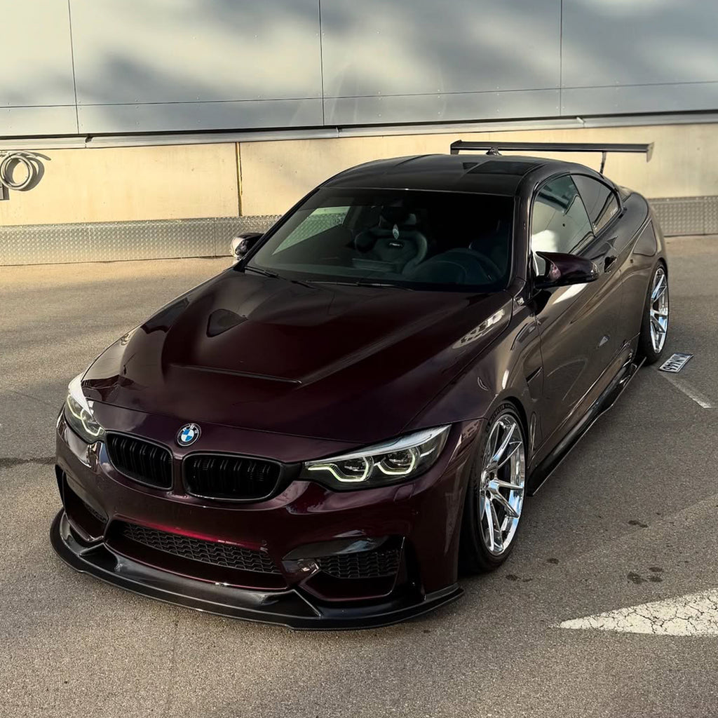 Gloss Metallic Black Rose Vinyl Wrap