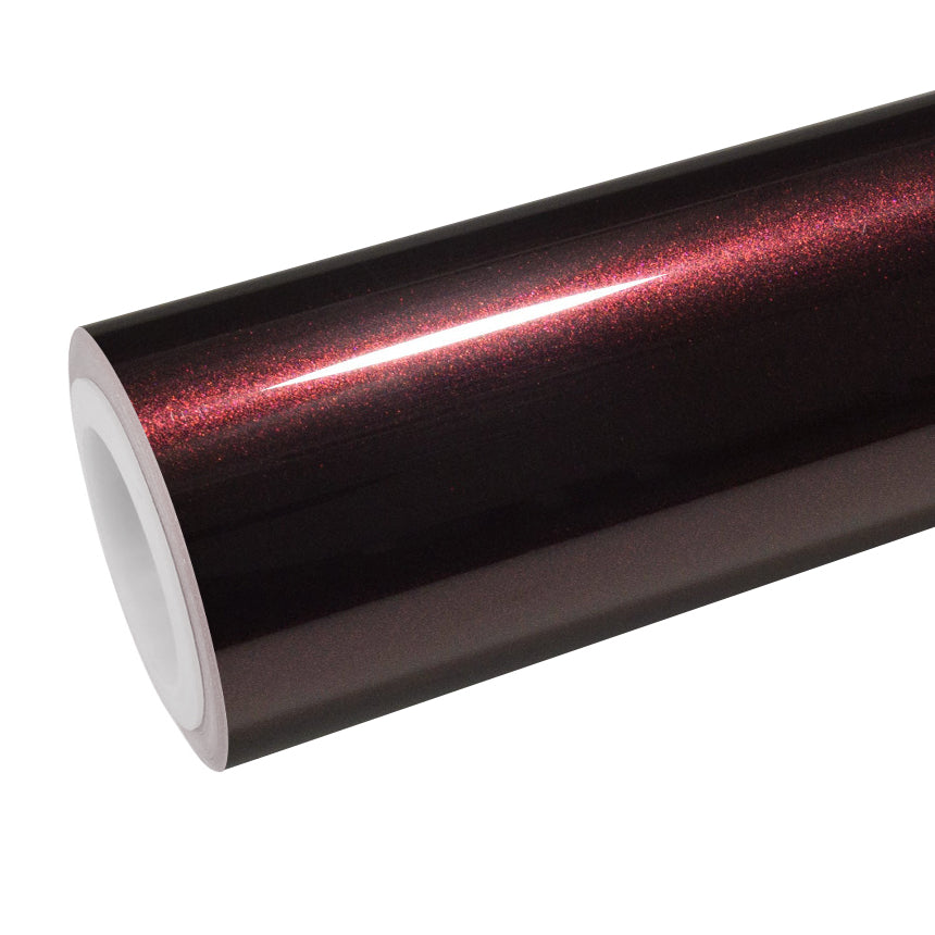 Gloss Metallic Black Rose Vinyl Wrap main product view