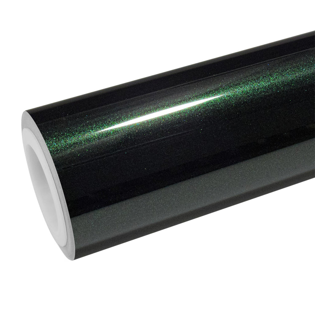 Gloss Metallic Blackish Green Vinyl Wrap - product view 1