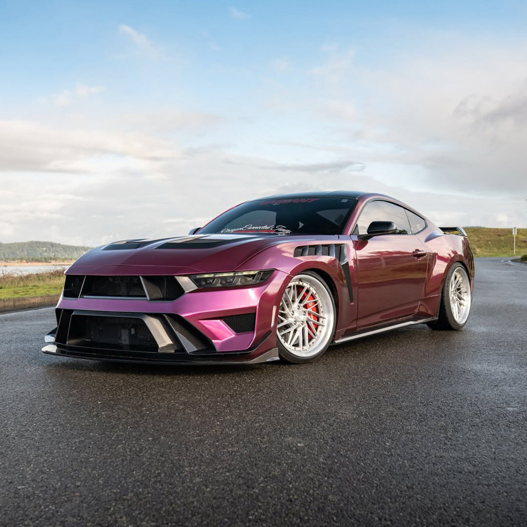 Gloss Metallic Burgundy Vinyl Wrap